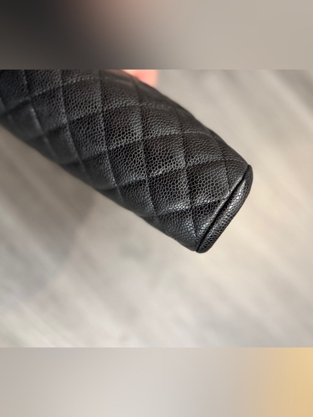 Chanel Black Quilted Clutch with Silver Clasp - Picture 15 of 17
